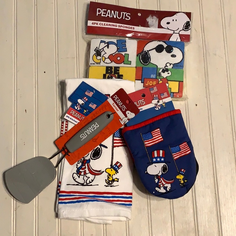 Peanuts: Snoopy all American kitchen bundle set